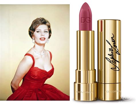 dolce gabbana lipstick transperent sofia loren|Dolce&Gabbana Sophia Loren N°1 Limited.